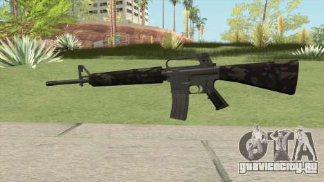 M16A2 Partial Forest Camo (Stock Mag) для GTA San Andreas