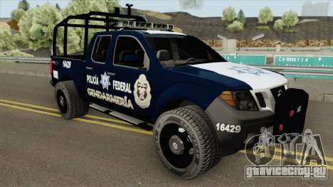Nissan Frontier (Policia Federal Division) для GTA San Andreas
