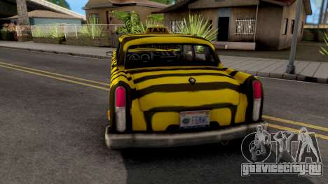 Zebra Cab GTA VC Xbox для GTA San Andreas