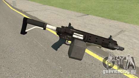 Carbine Rifle GTA V Box (Flashlight, Grip) для GTA San Andreas