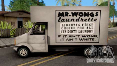 Mr Wongs GTA III Xbox для GTA San Andreas