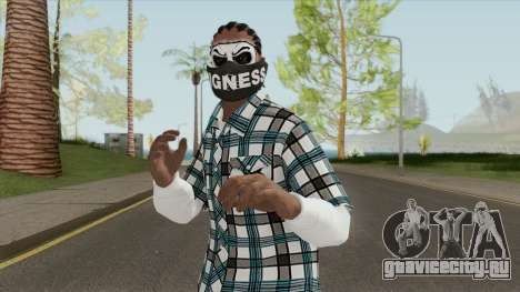 Black Guy Skin V2 для GTA San Andreas