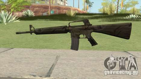 M16A2 Full Jungle Camo (Stock Mag) для GTA San Andreas