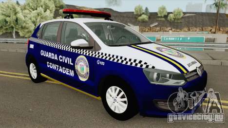Volkswagen Gol G6 (Guarda Civil) для GTA San Andreas