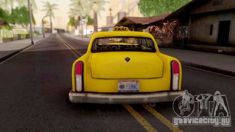Kaufman Cab GTA VC Xbox для GTA San Andreas