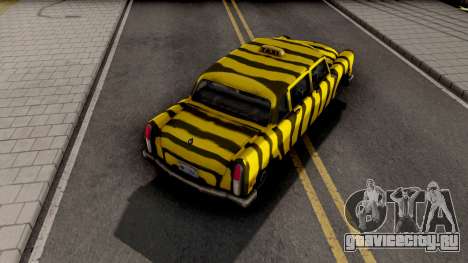 Zebra Cab GTA VC Xbox для GTA San Andreas