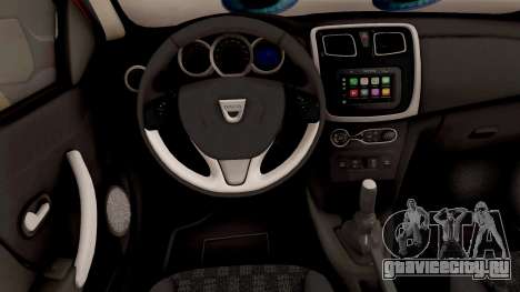 Dacia Logan 2 2016 Lightning Mcqueen v1 для GTA San Andreas