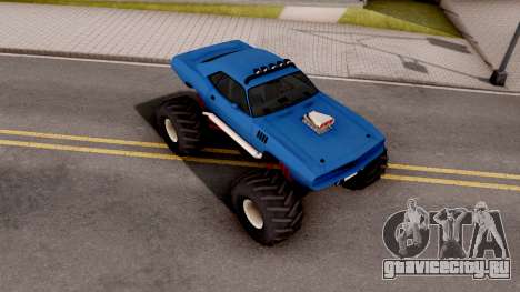 Plymouth Hemi Cuda Monster Truck 1971 для GTA San Andreas