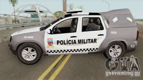 Renault Duster Oroch (PMRN Rio Grande Do Norte) для GTA San Andreas