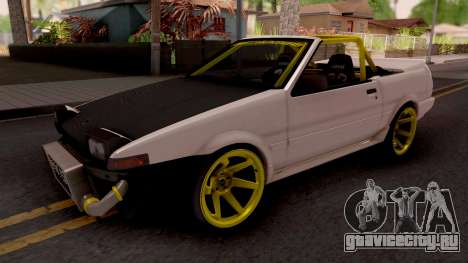 Toyota AE86 Cabrio Drift для GTA San Andreas