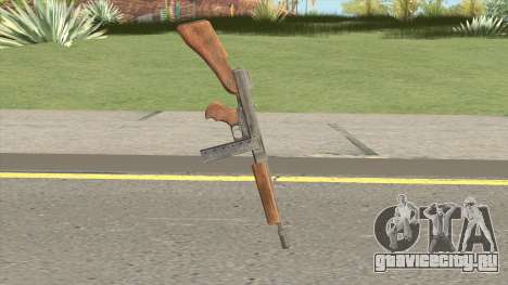 Thompson SMG (Tommy Gun) From PUBG для GTA San Andreas