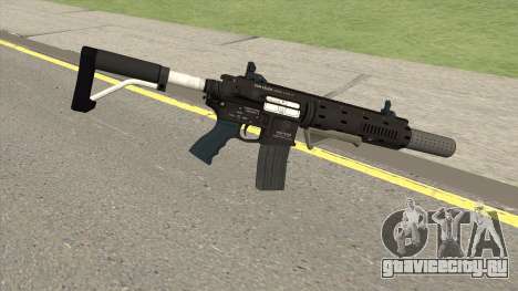 Carbine Rifle GTA V Default (Grip, Silenced) для GTA San Andreas