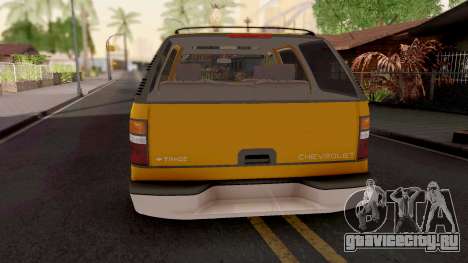 Chevrolet Tahoe 2000 для GTA San Andreas