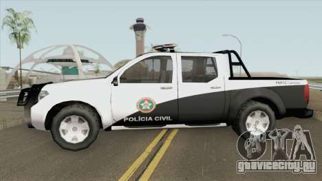 Nissan Frontier - Polícia Civil RJ для GTA San Andreas