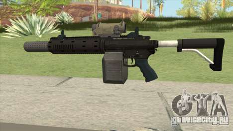 Carbine Rifle GTA V V1 (Silenced, Tactical) для GTA San Andreas