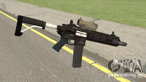 Carbine Rifle GTA V V3 (Flashlight, Tactical) для GTA San Andreas