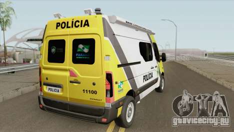 Renault Master 2017 (Policia Militar Do Parana) для GTA San Andreas