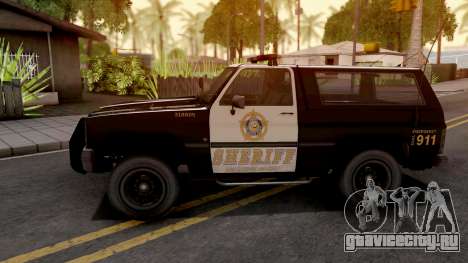 GTA IV Declasse Sheriff Rancher SA Style для GTA San Andreas