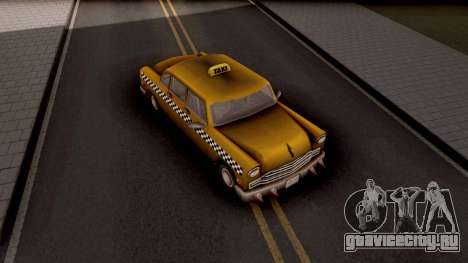 Borgine Cab GTA III Xbox для GTA San Andreas