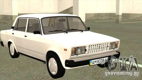 ВАЗ 2107 Украина для GTA San Andreas