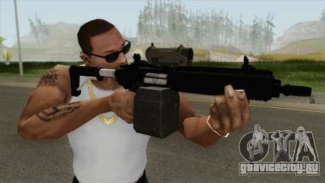 Carbine Rifle GTA V Tactical (Box Clip) для GTA San Andreas