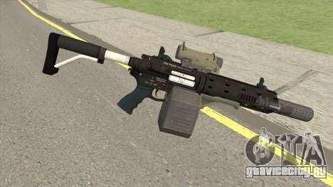 Carbine Rifle GTA V Complete Upgrades (Box Clip) для GTA San Andreas
