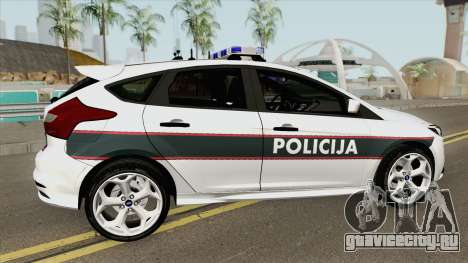 Ford Focus ST 2013 BiH Policija для GTA San Andreas