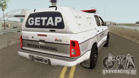 Toyota Hilux SRV 2014 (GETAP MG) для GTA San Andreas