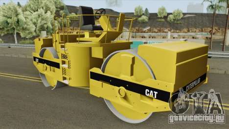 Caterpillar Road Roller для GTA San Andreas
