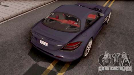 Mercedes-Benz SLR для GTA San Andreas