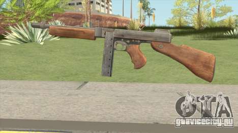Thompson SMG (Tommy Gun) From PUBG для GTA San Andreas