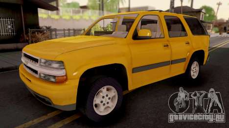 Chevrolet Tahoe 2000 для GTA San Andreas