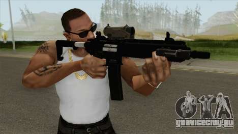 Carbine Rifle GTA V V3 (Flashlight, Tactical) для GTA San Andreas