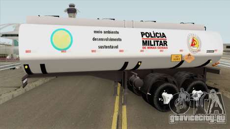 Tank Trailer V2 (Policia Militar) для GTA San Andreas