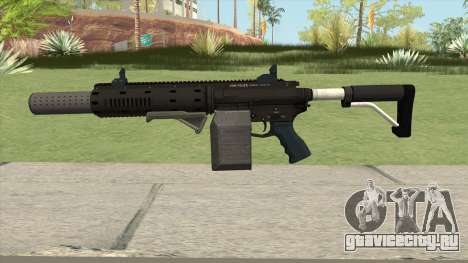 Carbine Rifle GTA V Box (Grip, Silenced) для GTA San Andreas