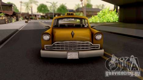 Cabbie GTA III Xbox для GTA San Andreas