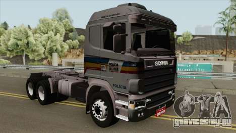 Scania 124G (Policia Militar) для GTA San Andreas
