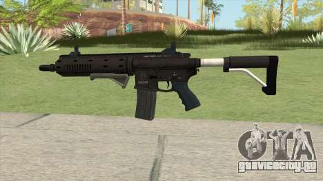Carbine Rifle GTA V Default (Flashlight, Grip) для GTA San Andreas