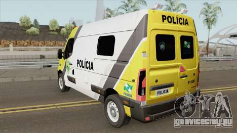 Renault Master 2017 (Policia Militar Do Parana) для GTA San Andreas