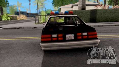 Police Car GTA VC Xbox для GTA San Andreas