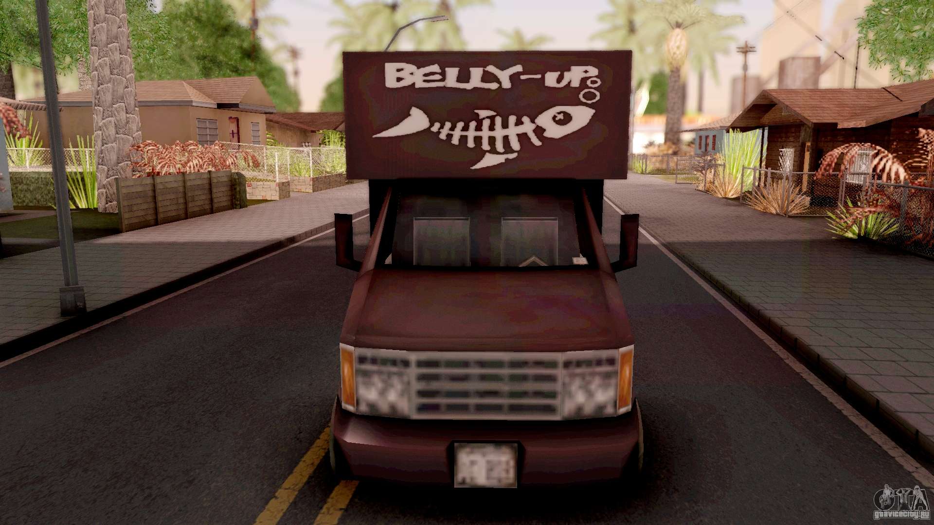 Мод на грузовик Triad Fish Van GTA III для GTA San Andreas. 