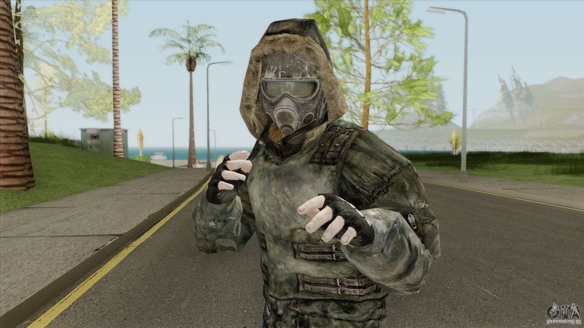 Ranger Stalker From Metro 2033 для GTA San Andreas