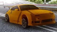 Nissan 350z Yellow для GTA San Andreas