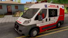 Fiat Ducato Ambulancia de Proteccion Civil для GTA San Andreas