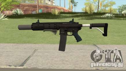 Carbine Rifle GTA V Extended (Grip, Silenced) для GTA San Andreas