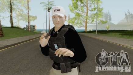 Brazilian Police Skin V1 для GTA San Andreas