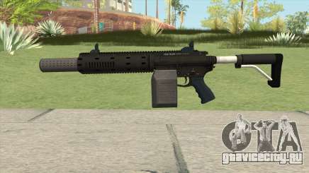 Carbine Rifle GTA V Silenced (Box Clip) для GTA San Andreas