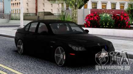 BMW Black M5 E60 для GTA San Andreas
