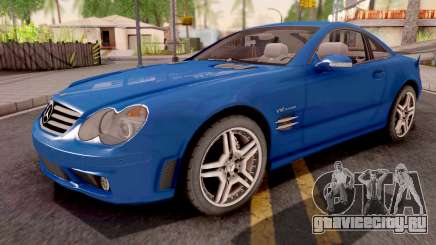 Mercedes-Benz SL65 AMG Blue для GTA San Andreas