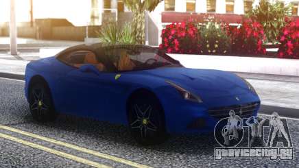 Ferrari California Blue для GTA San Andreas